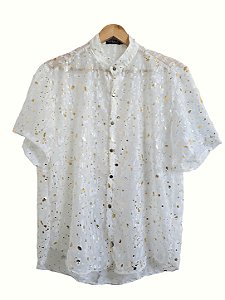 Camisa Pingos Dourados