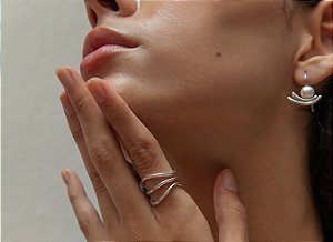 BRINCO GAIVOTA PÉROLA BIWA BRANCA