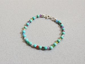 PULSEIRA BABY HOWLITA E PEDRAS HOWLITA