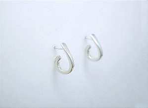 BRINCO ARGOLA MINI JOY SÓ PRATA