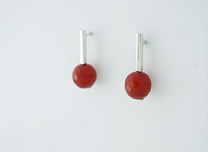 BRINCO SLIM CORNALINA FACETADO