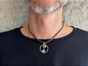 PINGENTE YIN YANG PRATA