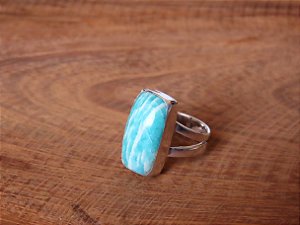 ANEL CAIXA AMAZONITA II