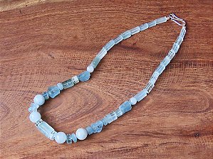 COLAR DE ÁGUA MARINHA