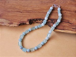 COLAR DE ÁGUA MARINHA II