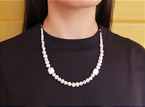 COLAR SEDA PÉROLA BIWA