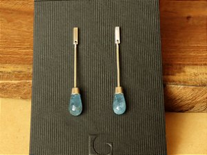 BRINCO PÊNDULO ÁGUA MARINHA