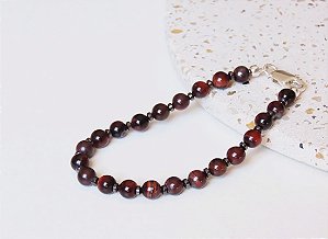 PULSEIRA OLHO DE FALCÃO DE HEMATITA