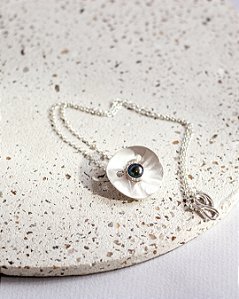 COLAR CORRENTE SHELL PEROLA NEGRA