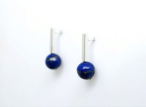 BRINCO SLIM LÁPIS LÁZULI