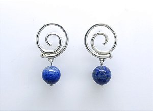BRINCO GRAFISMO ESPIRAL LÁPIS LÁZULI