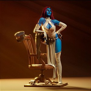 Mística - X-Men - Colecionável em Resina