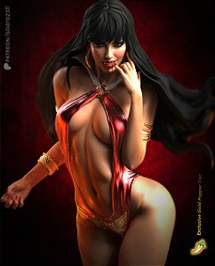 Vampirella - Colecionável em Resina