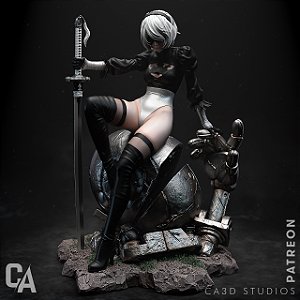 Diorama 2b - Nier Automata - YorHa - Colant