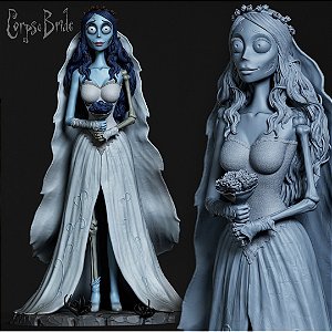 Corpse Bride - Emily  Estatueta Colecionável