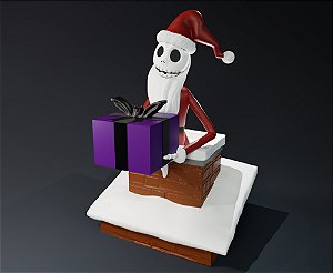 Papai Cruel Jack skellington Natalino