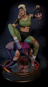 Figure Sonya Blade e Mileena - Mortal Kombat Classic