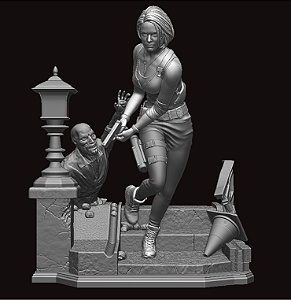 Figure Diorama Jill Valentine - Resident Evil 3 Remake