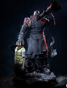 Figure Nemesis Resident Evil 3 - Diorama com Brad Vickers