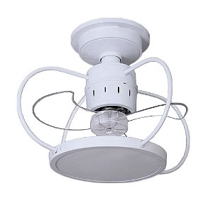 Ventilador de Teto Treviso Buzios Branco Bivolt