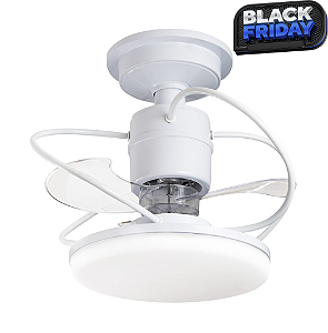 Ventilador de Teto Treviso Branco Elegance LED Bivolt