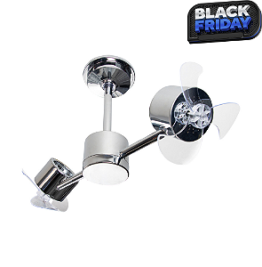 Ventilador de Teto Treviso Infinit Cromado Controle Remoto