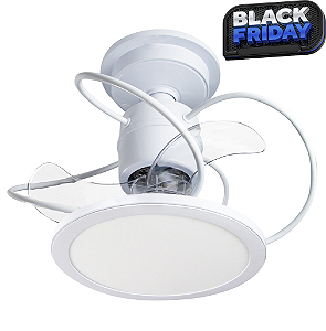 Ventilador de Teto Treviso Branco Confort LED 3000K Controle