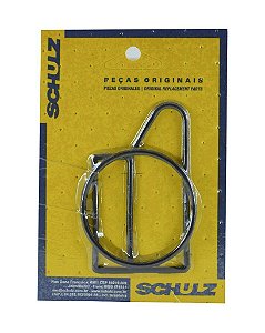 CONJ VEDAÇÃO C/ 02 JUNTAS O-RING EM SILICONE (BORRACHA VULC. NÃO ENDUR.). USO NO COMPRESSOR DE AR CSA 7,8/25 TWISTER