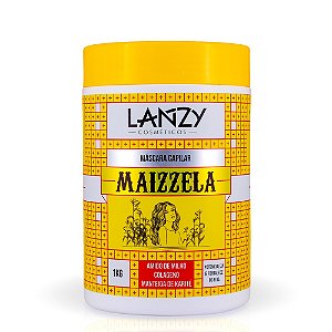 Máscara de Maizena Ultra Hidratação Maizzela 1kg Lanzy