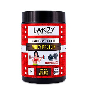 Creme Máscara Hidratação Anabolizante Capilar Whey Protein 1kg