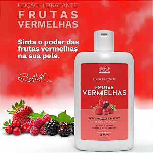 Loção Hidratante Frutas Vermelhas- com Uréia e Vitamina E