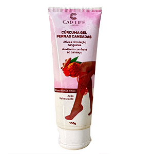 Cúrcuma Gel Pernas Cansadas- Cap Life
