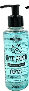 Sabonete Liquido corpo e  rosto Rhenuks Tutti-Frutti
