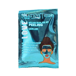 Máscara Facial Peel Off Peeling Sachê Max Lov