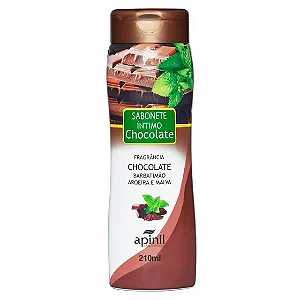 Sabonete Líquido Chocolate E Menta Feminino Apinil 210Ml