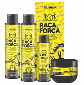 Kit Capilar Raça e Força Rhenuks