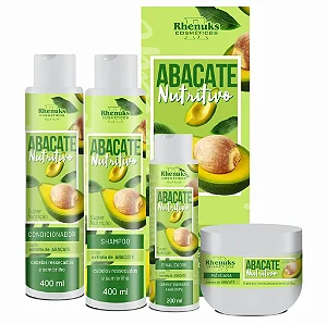 Kit Capilar Abacate Nutritivo Rhenuks