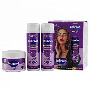 Kit Capilar Beijinhos Uva - Belkit