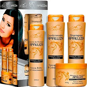Kit Capilar Apaluza Fortalecimento e Crescimento Belkit