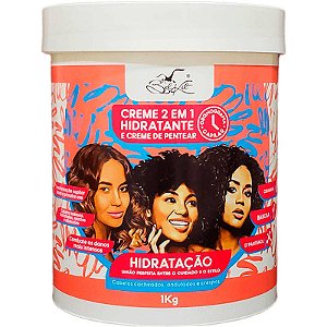 Creme 2 em 1 Hidratação - Creme de Pentear 1Kg Belkit