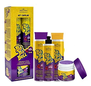 Kit Capilar Bababell Uva Frut Bell Corpus
