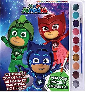 PJ Masks Livro Para Pintar