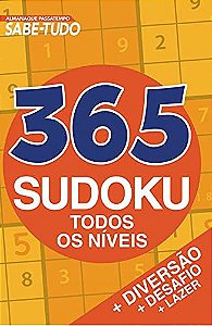 Almanaque Passatempo - Sabe tudo - 365 Sudoku