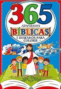 Bíblicas - Livro 365 atividades e desenhos para colorir