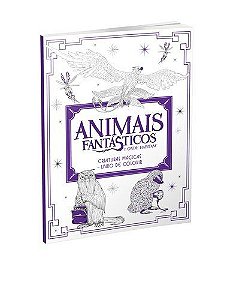 Animais Fantásticos E Onde Habitam. Criaturas Mágicas - Livro De Colorir