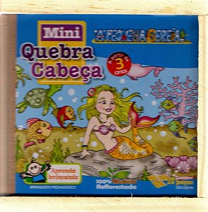 Mini Quebra-cabeça IOB - A Pequena Sereia