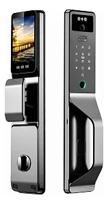 Fechadura Digital Aitek Alpha 212 Facial E Biometria 1 ano garantia frete gratis todo brasil