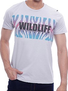 Camiseta Oitavo Ato Wildlife Cinza