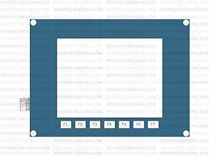 Teclado de Membrana para Monitor CNC Fagor 8055