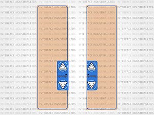 Conjunto Painel de Membrana para Cama Hill-Rom Basic Care - IP0463